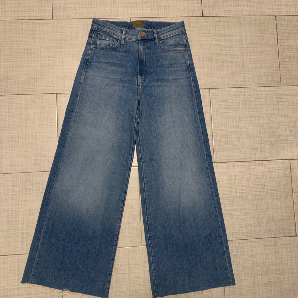 MOTHER The Undercover wide leg jeans size 27